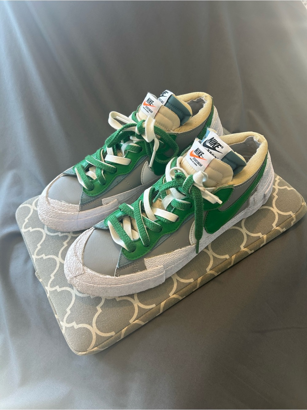 SACAI / Nike Blazer Low “Classic Green / Grey”